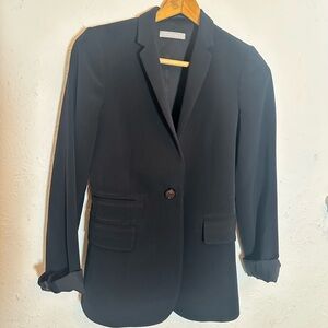Stephanel Black Slim Fit Blazer Size 6